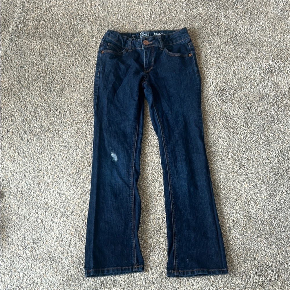 SO Blue Boot Cut Jeans Classic Style-marked down due
To stains